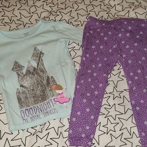 Royal 2 piece pj set